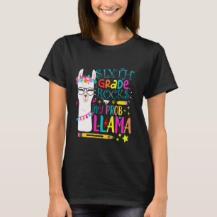 T-shirt Équipe de 6e année 6e année déchire Premier jour s