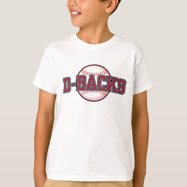 T-shirt Équipe de baseball Arizona Dback (Devant)