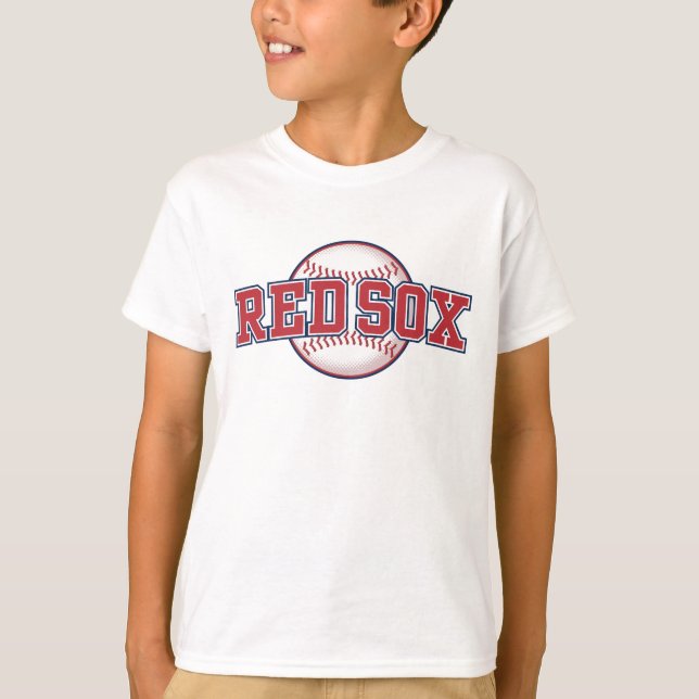 T-shirt Équipe de baseball Boston Red So (Devant)