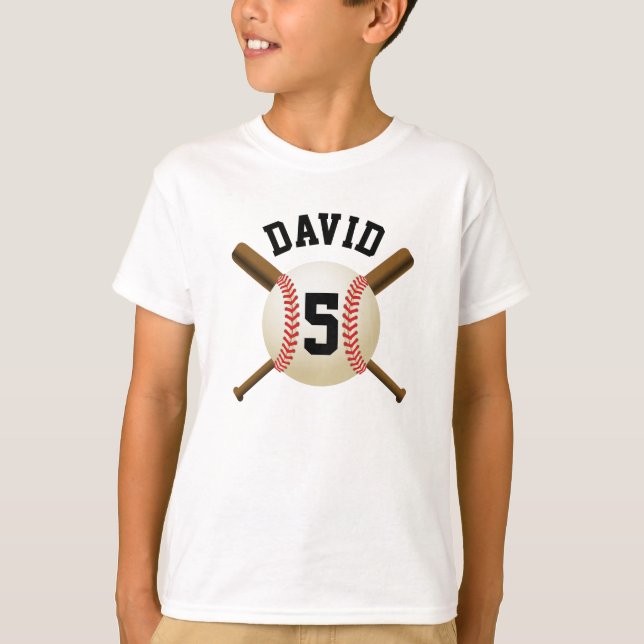 T-shirt Équipe de baseball Boy Sport  (Devant)