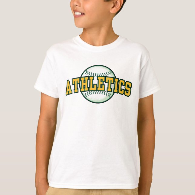 T-shirt Équipe de baseball d'athlétisme (Devant)