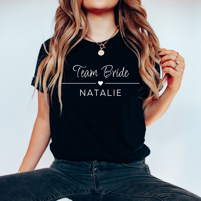 T-shirt Équipe de basket-ball mariée (Créateur téléchargé)