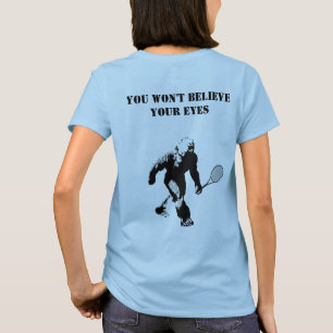 T-shirt Équipe de Bigfoot Tennis double face