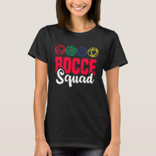 T-shirt Équipe de Bocce Boule Boccia Pétanque pour Hommes 