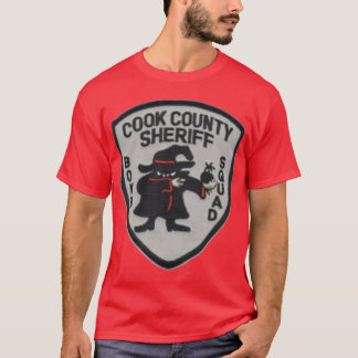 T-shirt Équipe de bombardement du shérif du comté de Cook