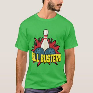 T-shirt Équipe de bowling Ball Busters famille