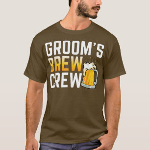 T-shirt Équipe de brassage du marié Équipe de garçons d'ho