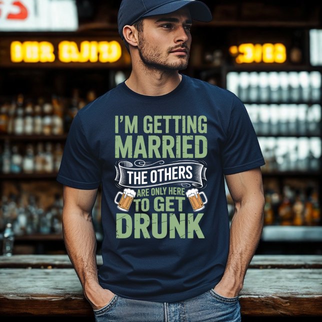 T-shirt Équipe de buveurs pour l'enterrement de vie de gar (Créateur téléchargé)