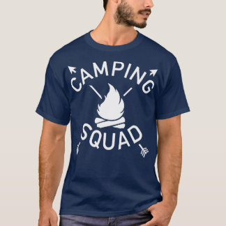 T-shirt Équipe de camping