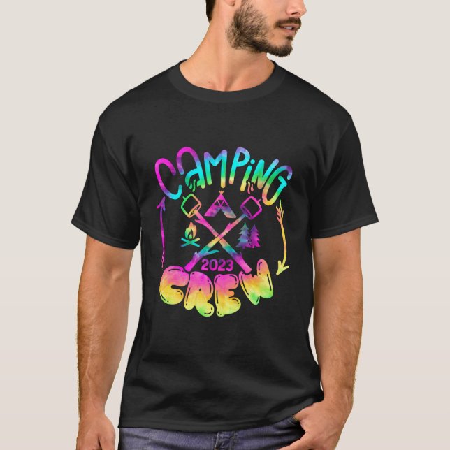 T-shirt Équipe De Camping Pour Camper Famille Camper Group (Devant)