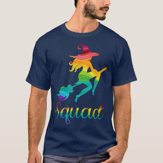 T-shirt Équipe de chambre volante de sorcière 