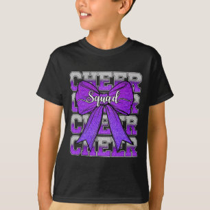 T-shirt Équipe de cheer drôle Cheerleader Cheerleading Coq