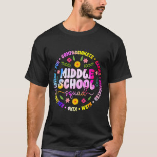 T-shirt Équipe de collège, équipe d'enseignants de collège