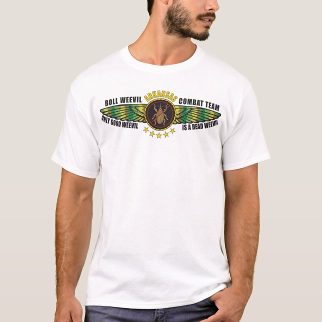 T-shirt Équipe de combat de charançon de capsule de (Devant)