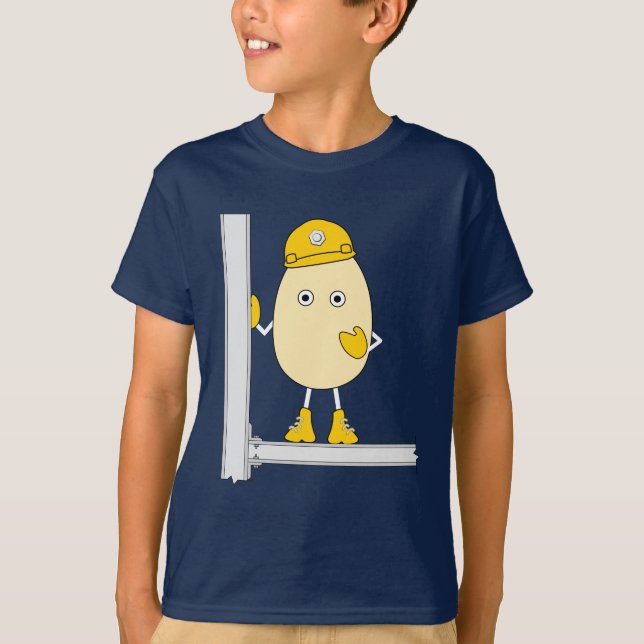 T-shirt Équipe de construction (Devant)