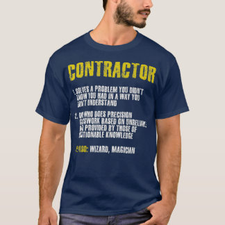 T-shirt Équipe de construction drôle Entrepreneur cadeau p