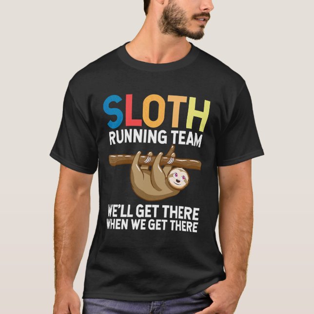 T-shirt Équipe De Coureurs De Machines Drôle Nous Obtiendr (Devant)