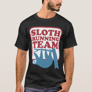 T-shirt équipe de course de paresse