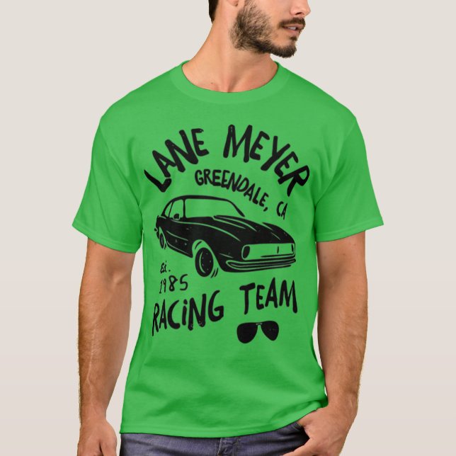 T-shirt Équipe de course Lane Meyer (Devant)