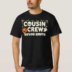 T-shirt Équipe de cousins citrouille Halloween effrayante