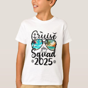 T-shirt Équipe de croisière 2025 Été Vacances Tenue de fam