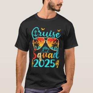 T-shirt Équipe de croisière 2025 Famille de jumelage de va
