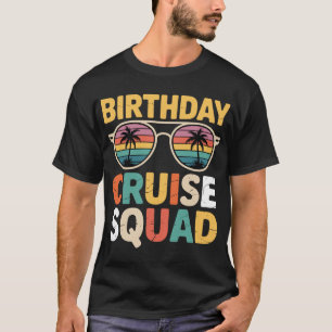 T-shirt Équipe de Croisière d'Anniversaire
