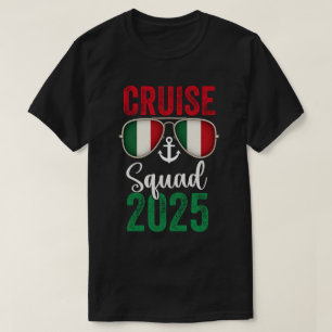 T-shirt Équipe de Croisière en Italie 2025 Ensemble pour l