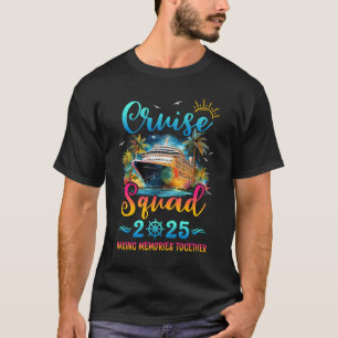 T-shirt Équipe de croisière familiale 2025 Vacation Group 