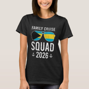 T-shirt Équipe de croisière familiale aux Bahamas 2026 Vac