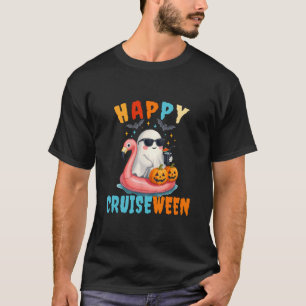 T-shirt Équipe de croisière Halloween Famille 2025 Équipag