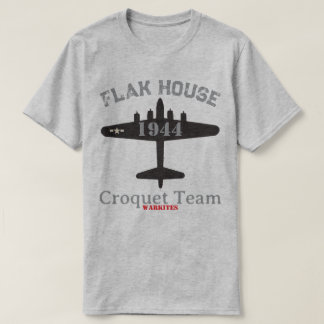 T-shirt Équipe de Croquet Flak House B-17