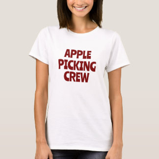 T-shirt Équipe de cueillette de pommes