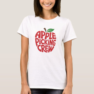 T-shirt Équipe de cueillette de pommes