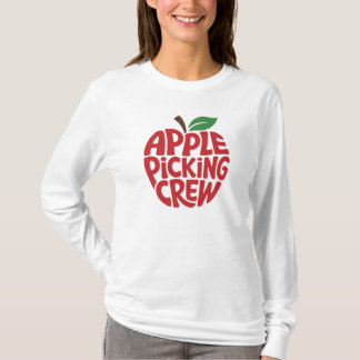 T-shirt Équipe de cueillette de pommes