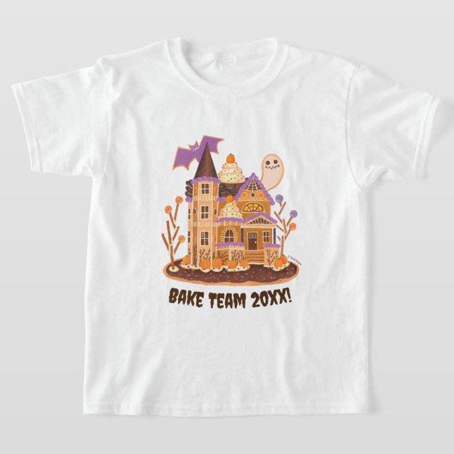 T-shirt Équipe de cuisson Halloween Bake Off (Poser)