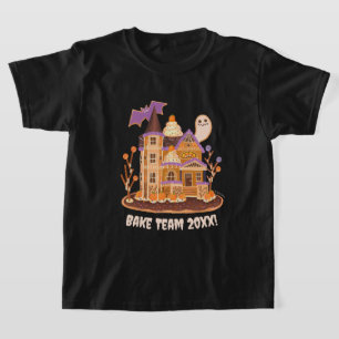 T-shirt Équipe de cuisson Halloween Faire cuire les enfant