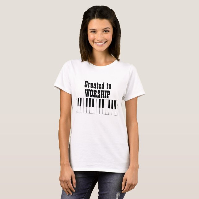 T-shirt Équipe de culte (Devant entier)