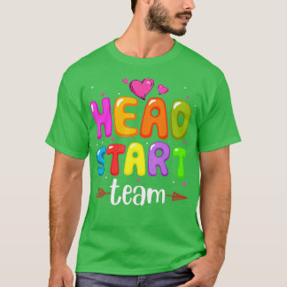 T-shirt Équipe de démarrage Chef Enseignant Éducation de l