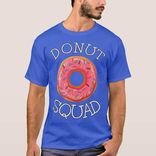 T-shirt Équipe de Donut amusante pour les enfants de petit (Devant)