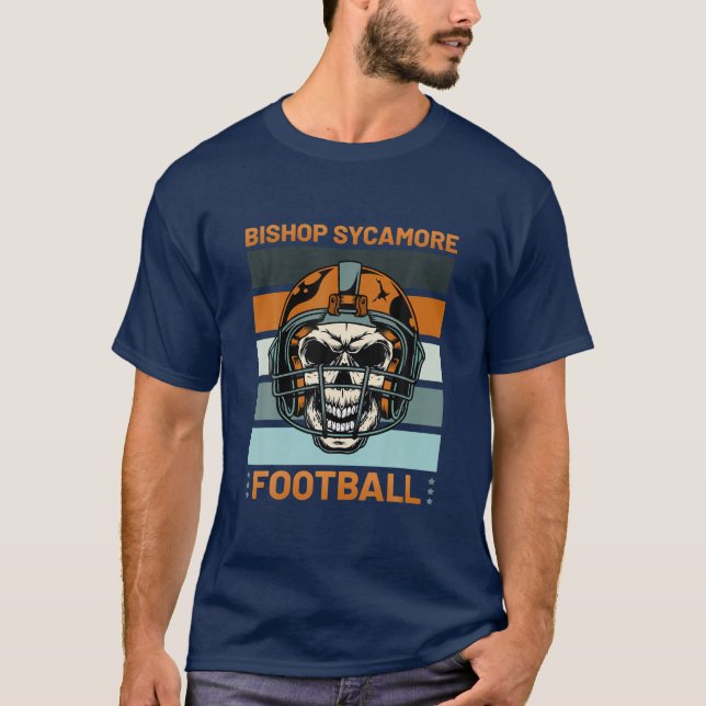 T-shirt Équipe de Fake Bishop Sycamore Football 2021 (Devant)