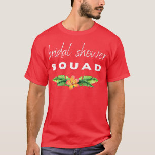 T-shirt Équipe de fête prénuptiale Fête de jeune fille drô