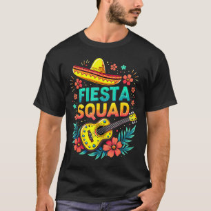 T-shirt Équipe de fiesta correspondant à la fête mexicaine