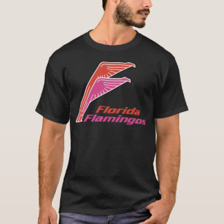 T-shirt Équipe de Floride de Flamants roses déficitaires
