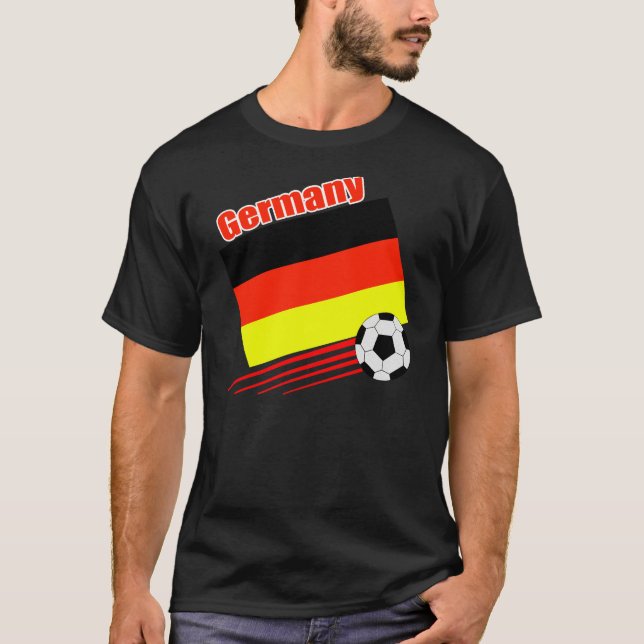 T-shirt Équipe de football allemande (Devant)