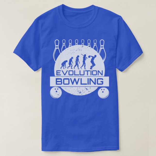 T-shirt Équipe de football de l'Evolution Bowling Strike ( (Design devant)