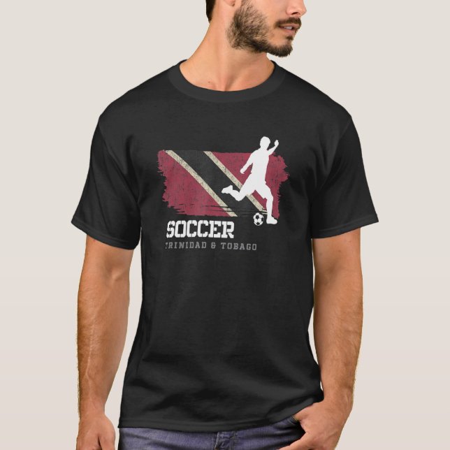 T-shirt Équipe de football de Trinité-et-Tobago (Devant)