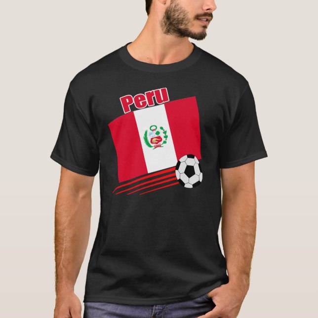 T-shirt Équipe de football péruvienne (Devant)