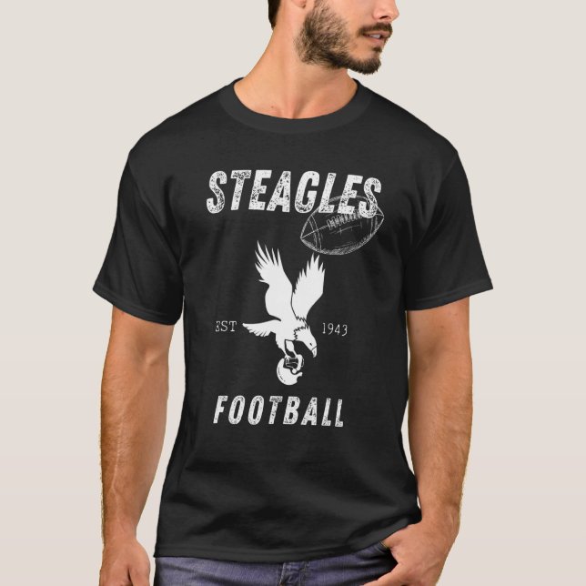 T-shirt Équipe de football Steagles Est 1943 Phil Phit (Devant)