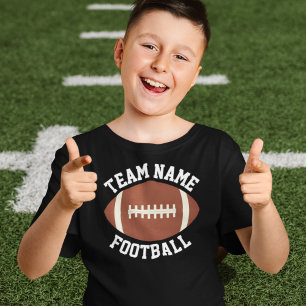 T-shirt Équipe de football sur mesure, Joueur et nombre de